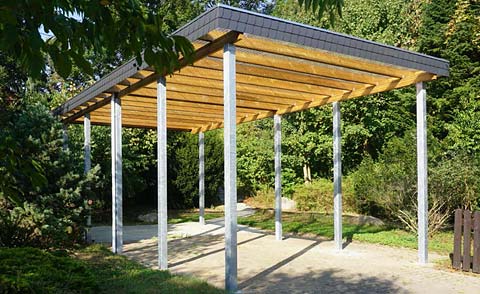 Sichtschutz, Zaun, Carport, Terrasse: aus Holz – von SCHEERER - Carports Sichtschutz, Zaun, Carport, Terrasse: aus Holz – von SCHEERER - Carports
