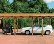 Carports aus Douglasienholz als Einzel- oder Doppelstellplatz für preisbewusste Einsteiger