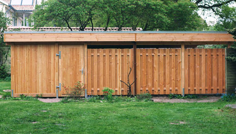 Carport Douglasie unbehandelt