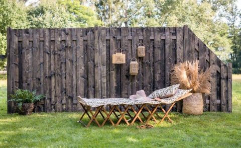 Sichtschutz, Zaun, Carport, Terrasse: aus Holz, SCHEERER