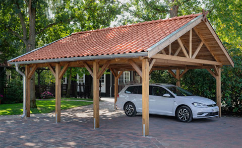 Sichtschutz Zaun Carport Terrasse Aus Holz Von Scheerer