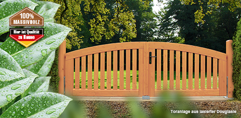 Sichtschutz, Zaun, Carport, Terrasse: aus Holz, SCHEERER