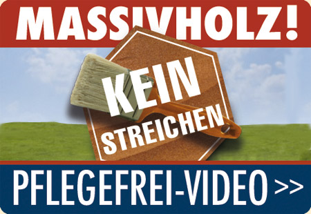 Video pflegefreies Massivholz