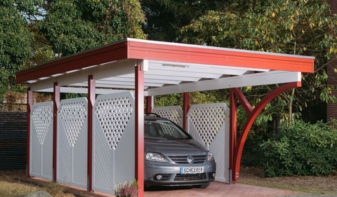 Carports Massivholz Variant